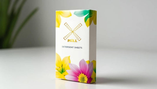 Folhas de detergente para roupa