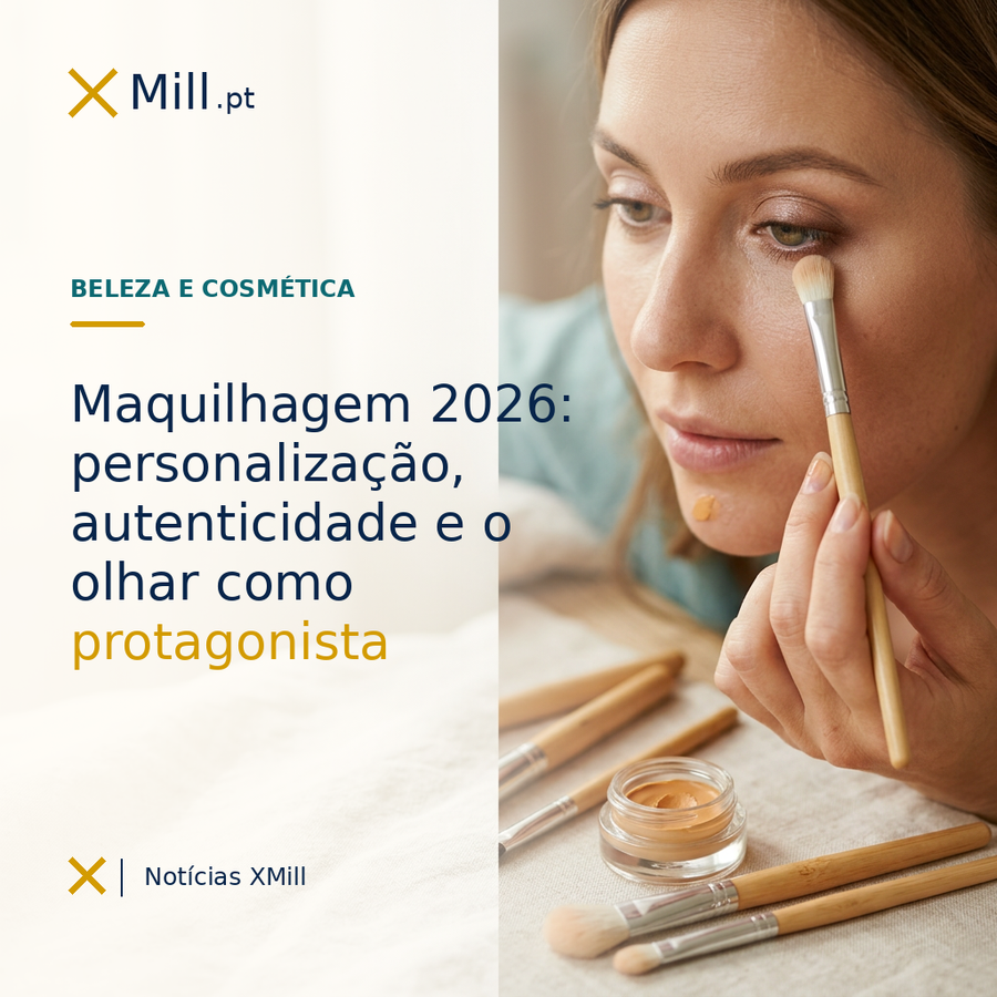 Maquilhagem 2026: personalização, autenticidade e o regresso ao olhar como protagonista