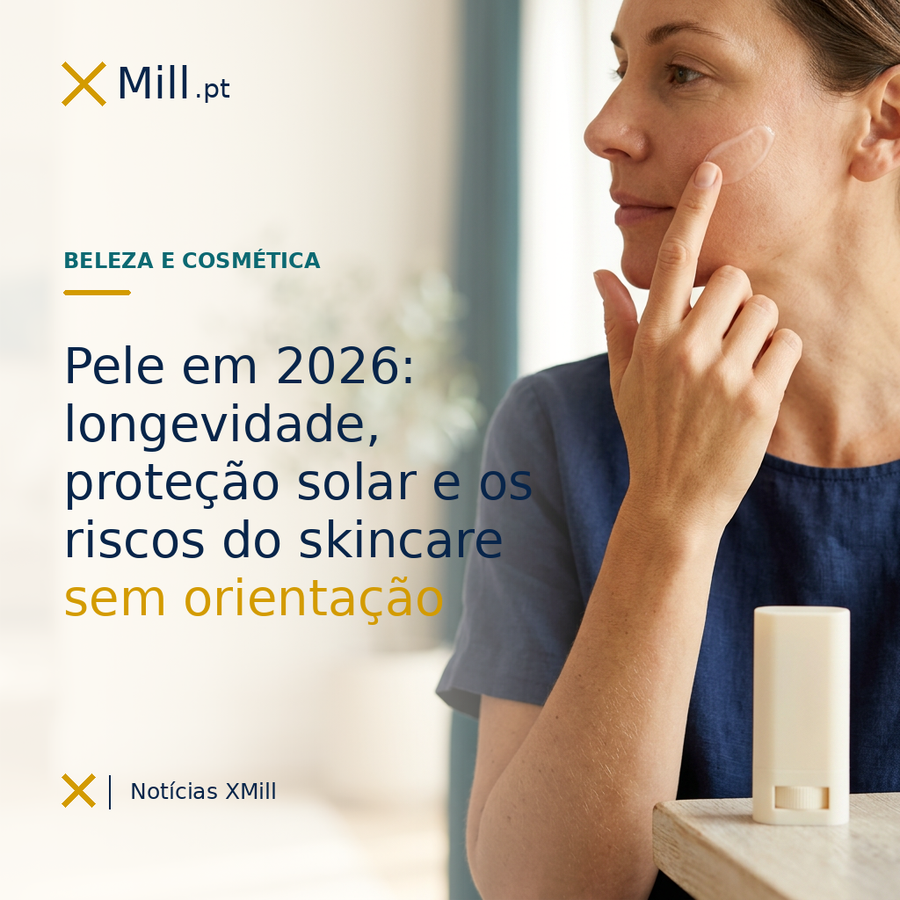 Cuidados de Pele em 2026: Longevidade, Proteção Solar e o Risco das Rotinas Sem Orientação
