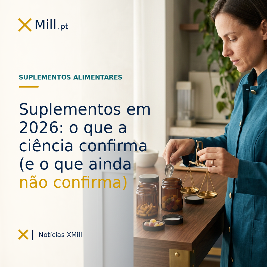 Suplementos em 2026: o que a evidência científica recente diz (e o que ainda não diz)
