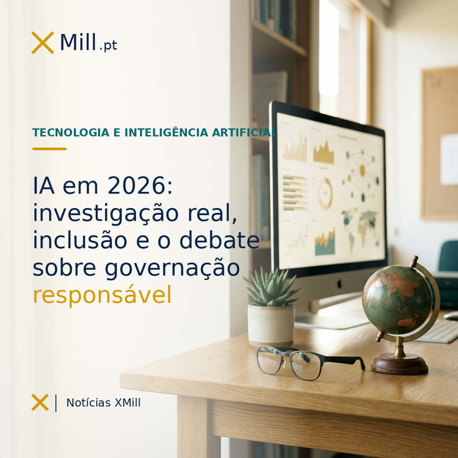 Inteligência Artificial em 2026: Investigação Aplicada, Inclusão e o Debate sobre Governação Responsável