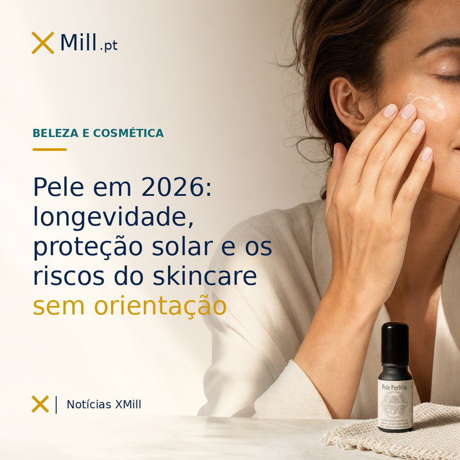 Cuidados de Pele em 2026: Longevidade, Proteção Solar e o Risco das Rotinas Sem Orientação