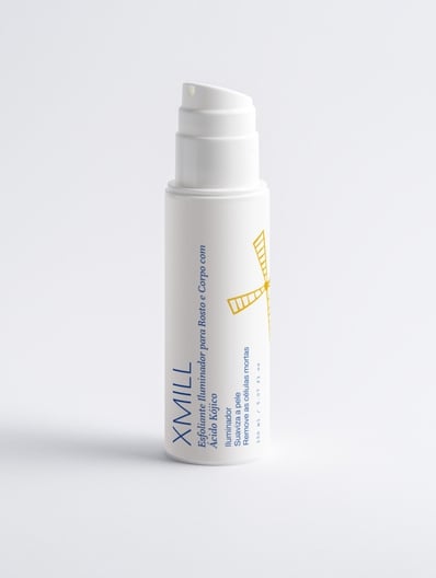 Esfoliante iluminador Rosto & Corpo com Ácido kójico (150ml)