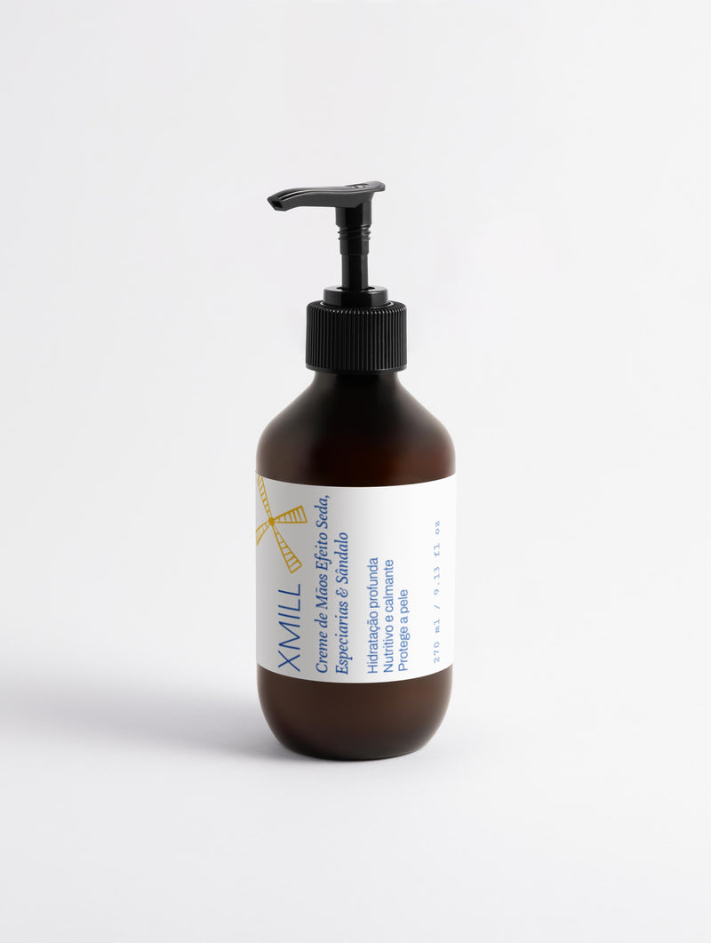 Creme de Mãos Efeito Seda, Especiarias & Sândalo (270ml)