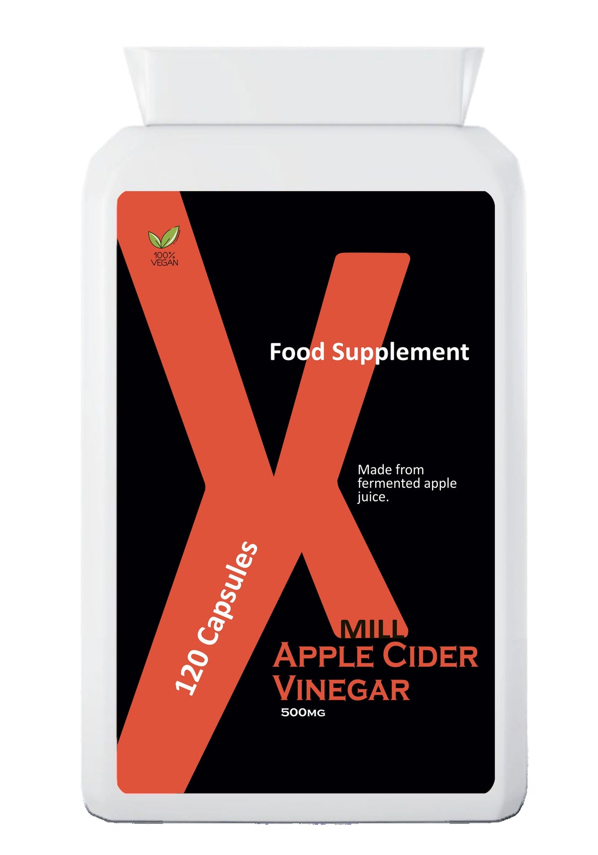 Apple Cider Vinagre — suplemento alimentar XMill