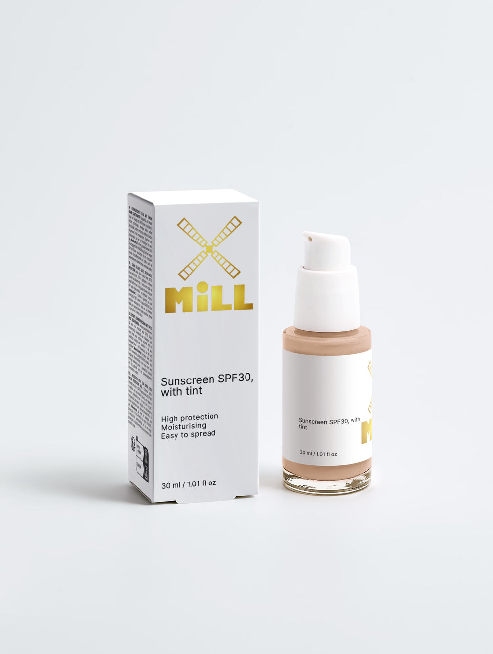 Protetor Solar SPF30, com Cor