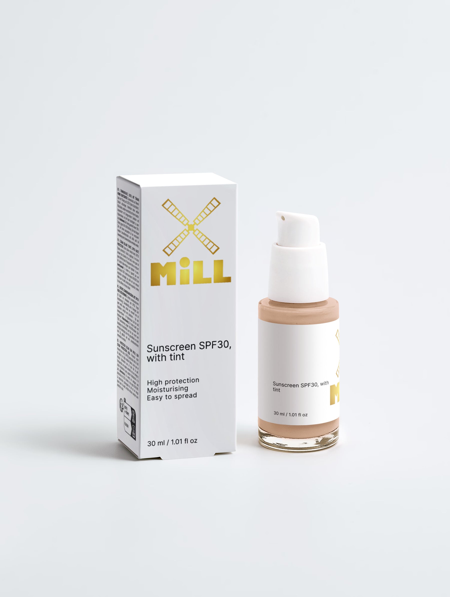Protetor Solar SPF30, com Cor