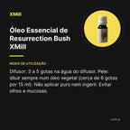 Óleo Essencial de Resurrection Bush XMill — Modo de utilização