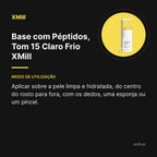 Base com Péptidos, Tom 15 Claro Frio XMill – modo de utilização