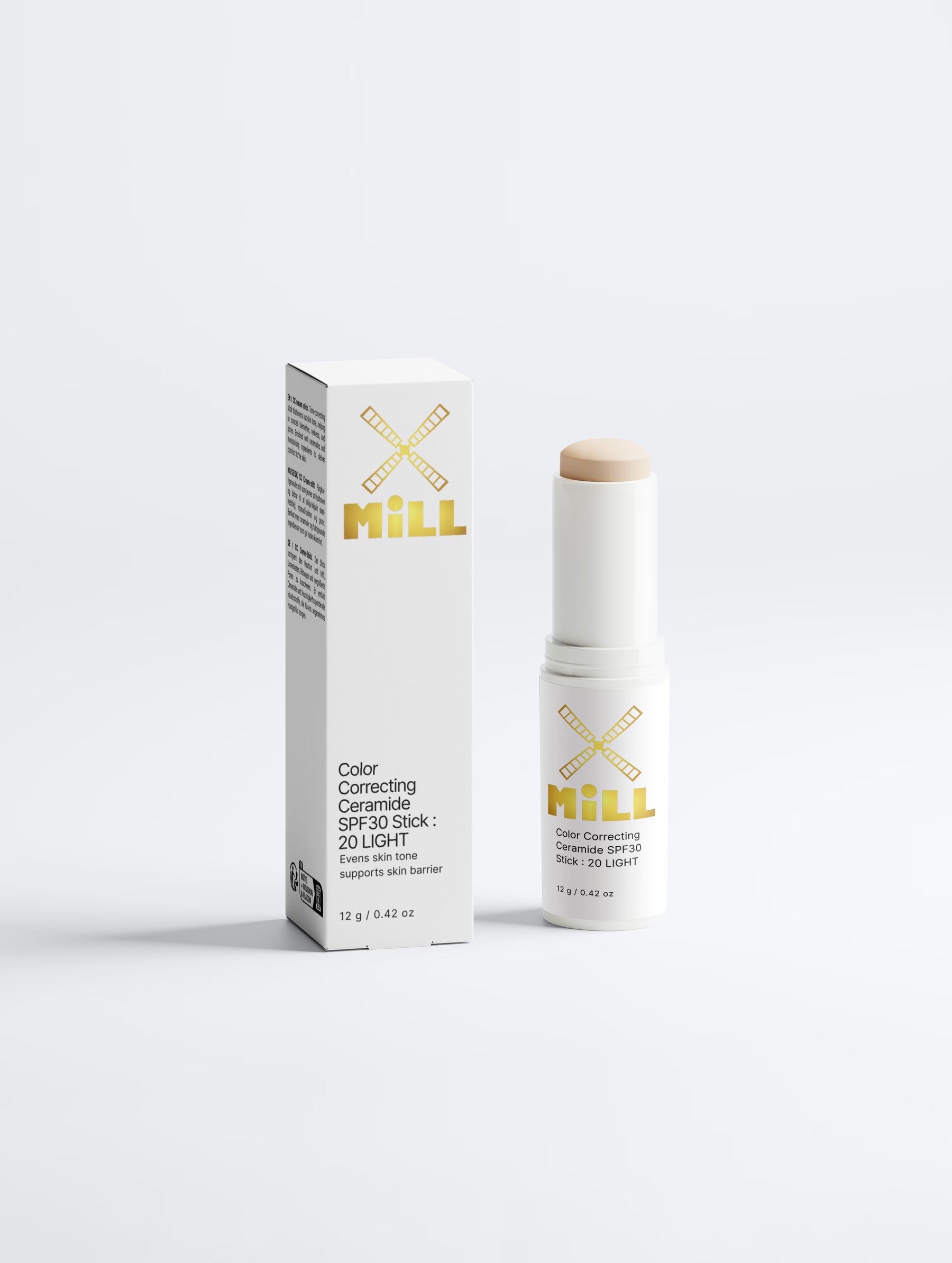 Stick Ceramida SPF30 Corretor de Cor, 20 Claro
