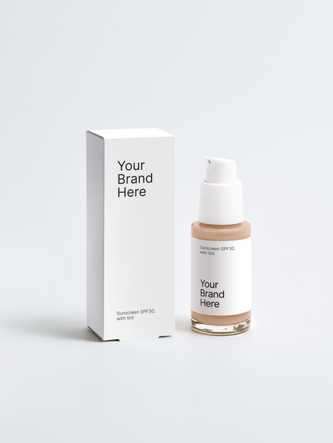 Sunscreen SPF30, with tint