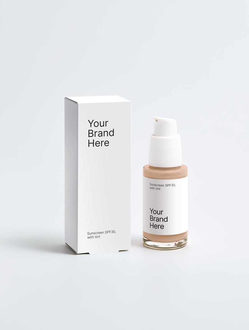 Sunscreen SPF30, with tint