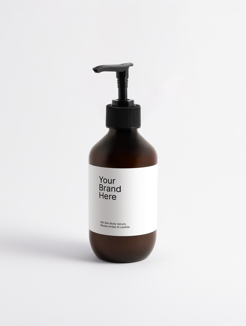 Sérum Corporal Pele Sedosa, Âmbar Amadeirado & Couro