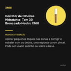 Corretor de Olheiras Hidratante, Tom 30 Bronzeado Neutro XMill – modo de utilização
