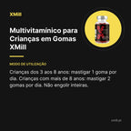 Multivitamínico para Crianças em Gomas XMill – modo de utilização