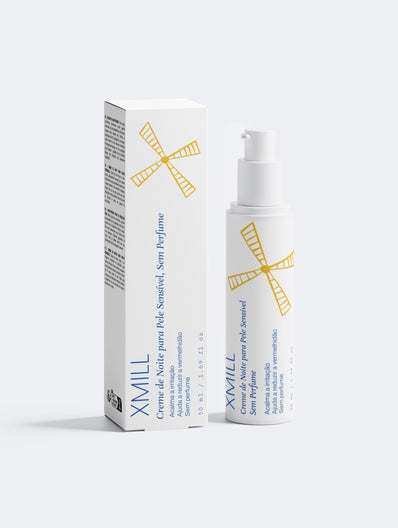 Creme de noite para pele sensível, sem perfume (50ml)