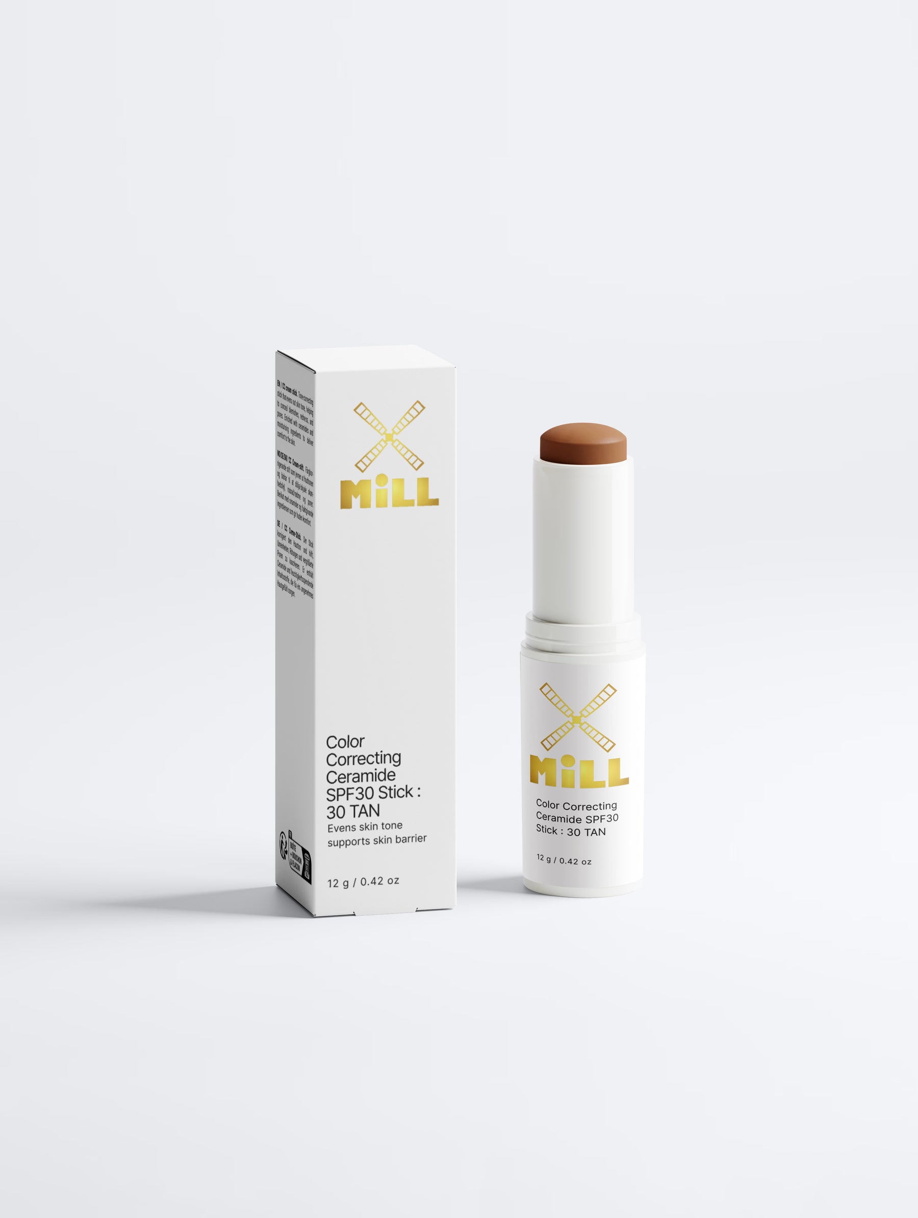 Stick Ceramida SPF30 Corretor de Cor, 30 Bronzeado