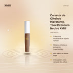 Corretor de Olheiras Hidratante, Tom 35 Escuro Neutro XMill – vantagens